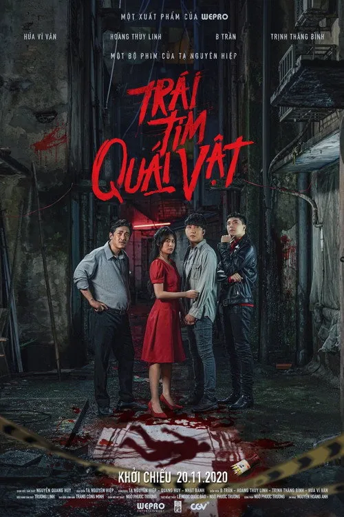 Póster de Trái Tim Quái Vật