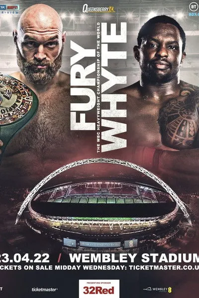 Póster de Tyson Fury vs. Dillian Whyte