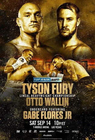 Gabriel Flores Jr interpreta a Self en Tyson Fury vs. Otto Wallin
