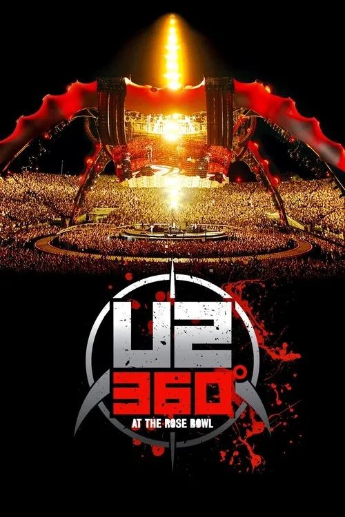 Póster de U2: 360 grados en el Rose Bowl