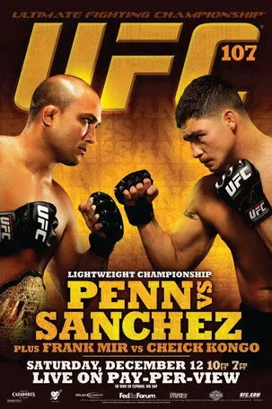 Póster de UFC 107: Penn vs. Sanchez