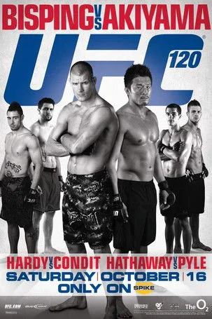 Póster de UFC 120: Bisping vs. Akiyama