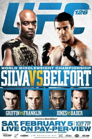 Póster de UFC 126: Silva vs. Belfort