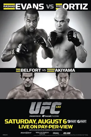 Póster de UFC 133: Evans vs. Ortiz