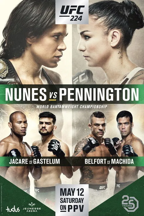 Júnior Albini interpreta a Self en UFC 224: Nunes vs. Pennington