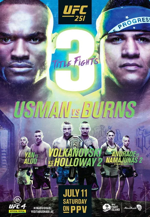 Póster de UFC 251: Usman vs. Masvidal
