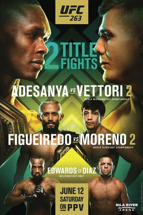 Póster de UFC 263: Adesanya vs. Vettori 2