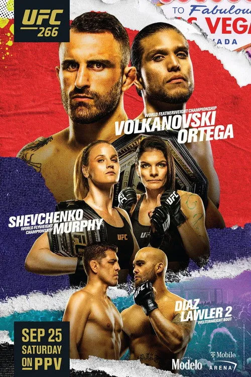 Póster de UFC 266: Volkanovski vs. Ortega