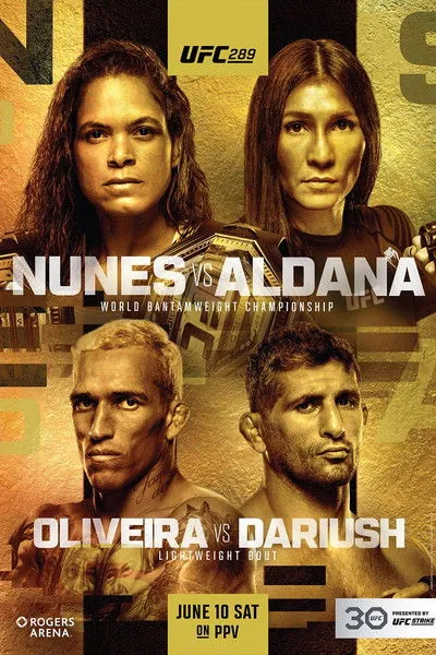 Póster de UFC 289: Nunes vs. Aldana