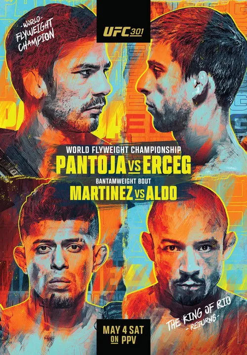 Joaquim Silva interpreta a Self en UFC 301: Pantoja vs. Erceg