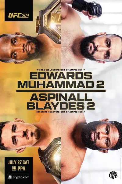 Leon Edwards interpreta a Self en UFC 304: Edwards vs. Muhammad 2