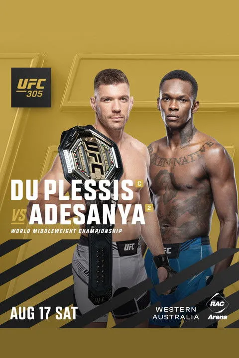 Dricus Du Plessis interpreta a Self en UFC 305: du Plessis vs. Adesanya