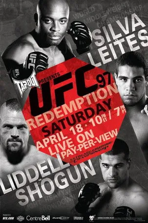 Póster de UFC 97: Redemption