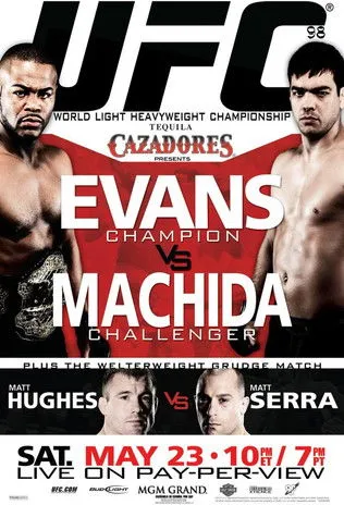 Póster de UFC 98: Evans vs. Machida