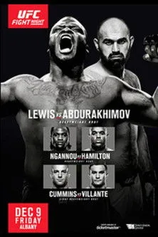 Póster de UFC Fight Night 102: Lewis vs. Abdurakhimov