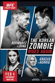 Póster de UFC Fight Night 104: Bermudez vs. The Korean Zombie