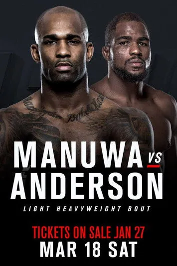 Corey Anderson interpreta a Self en UFC Fight Night 107: Manuwa vs. Anderson