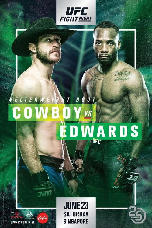 Leon Edwards interpreta a Self en UFC Fight Night 132: Cowboy vs. Edwards