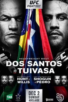 Jimmy Crute interpreta a Self en UFC Fight Night 142: dos Santos vs. Tuivasa