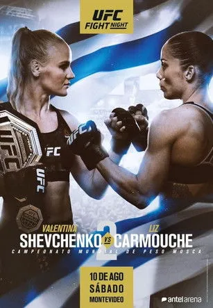 Póster de UFC Fight Night 156: Shevchenko vs. Carmouche 2