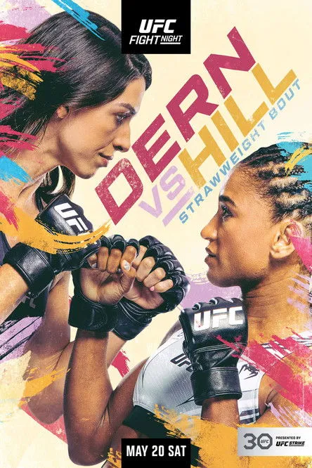 Póster de UFC Fight Night 223: Dern vs. Hill