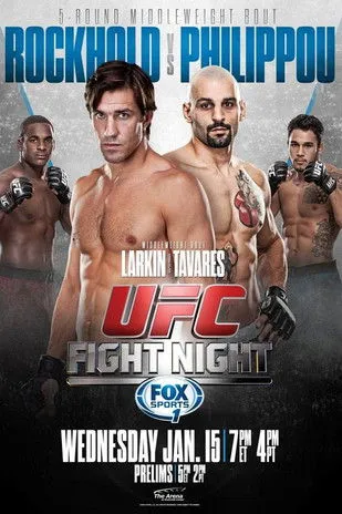 Póster de UFC Fight Night 35: Rockhold vs. Philippou