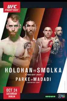 Mickaël Lebout interpreta a Self en UFC Fight Night 76: Holohan vs. Smolka