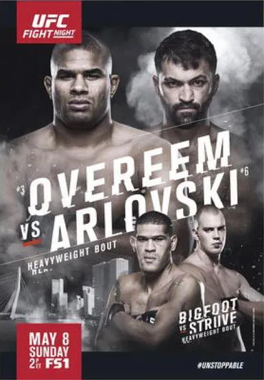 Albert Tumenov interpreta a Self en UFC Fight Night 87: Overeem vs. Arlovski
