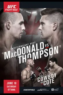 Patrick Cote interpreta a Self en UFC Fight Night 89: MacDonald vs. Thompson