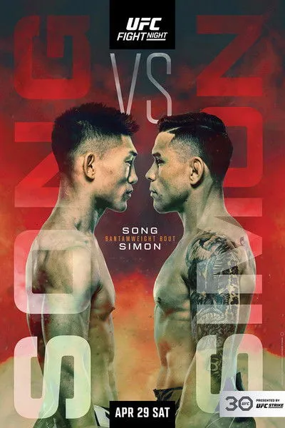 Póster de UFC on ESPN 45: Song vs. Simon