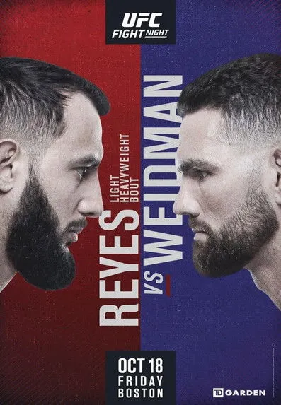 Kyle Bochniak interpreta a Self en UFC on ESPN 6: Reyes vs. Weidman