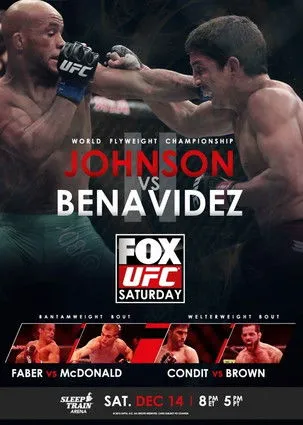 Póster de UFC on Fox 9: Johnson vs. Benavidez 2