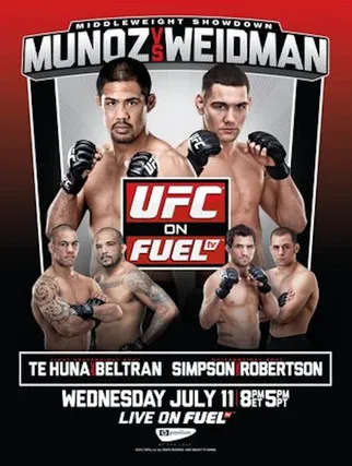 Damacio Page interpreta a Self en UFC on Fuel TV 4: Munoz vs. Weidman