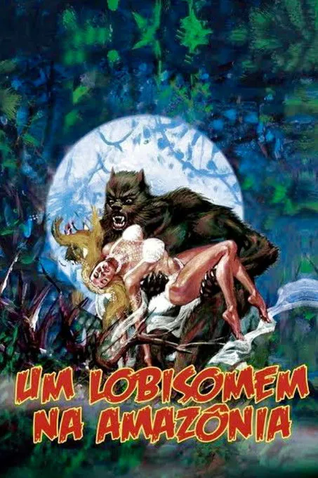 Paul Naschy interpreta a Dr. Moreau / Lobisomem / Werewolf en Um Lobisomem na Amazônia