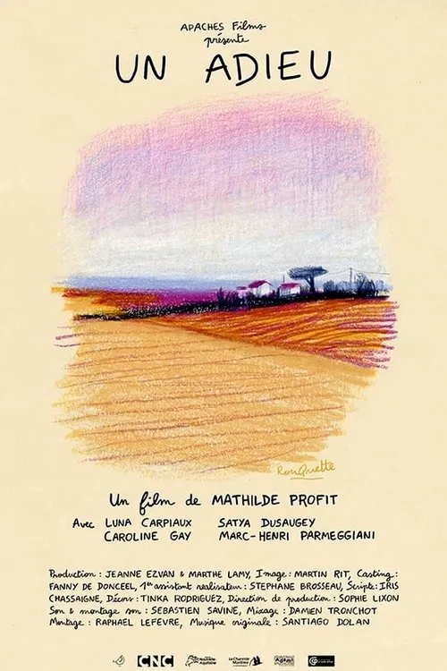 Luna Carpiaux interpreta a La fille en Un adieu