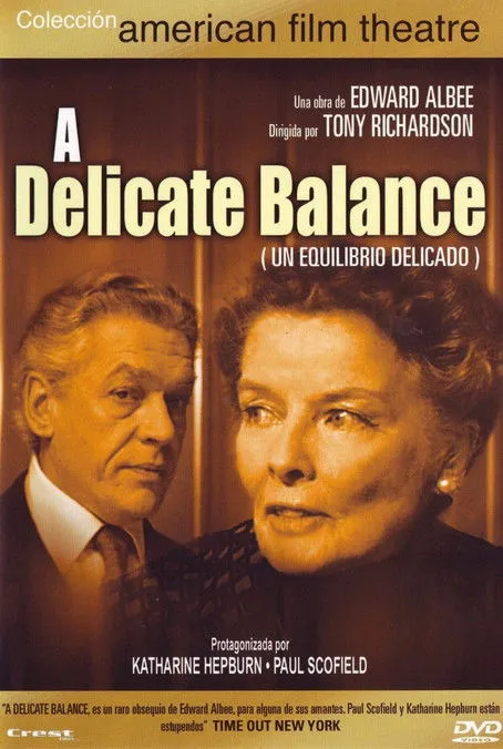 Katharine Hepburn interpreta a Agnes en Un equilibrio delicado
