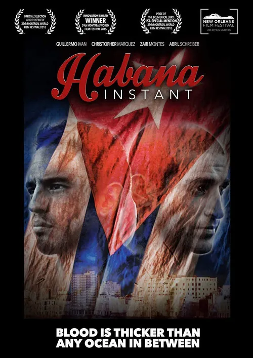 Póster de Un instante en la Habana