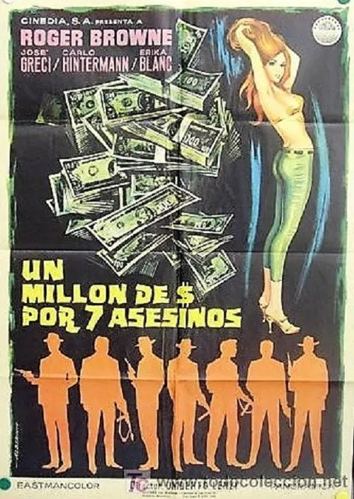 Portada de Un millón de dólares por siete asesinos