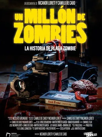 Póster de Un millón de zombies: La historia de Plaga Zombie