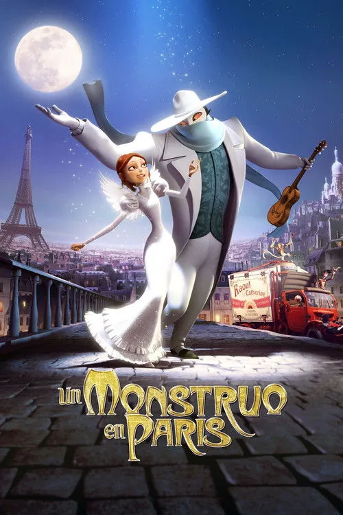 Póster de Un monstruo en París