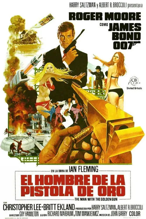 Póster de El hombre de la pistola de oro