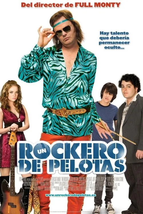 Póster de Un rockero de pelotas