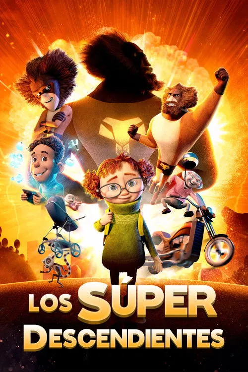 Póster de Una familia de superhéroes