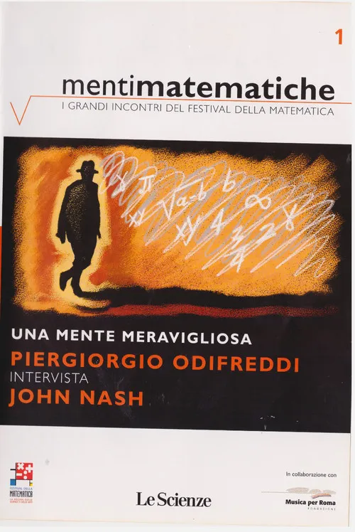 John Nash interpreta a en Una mente meravigliosa - Piergiorgio Odifreddi intervista John Nash (Menti Matematiche 1)