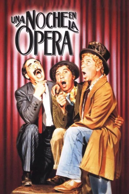 Chico Marx interpreta a Fiorello en Una Noche En La Ópera