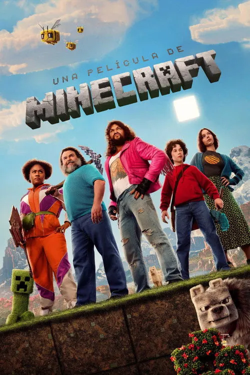 Póster de Una película de Minecraft