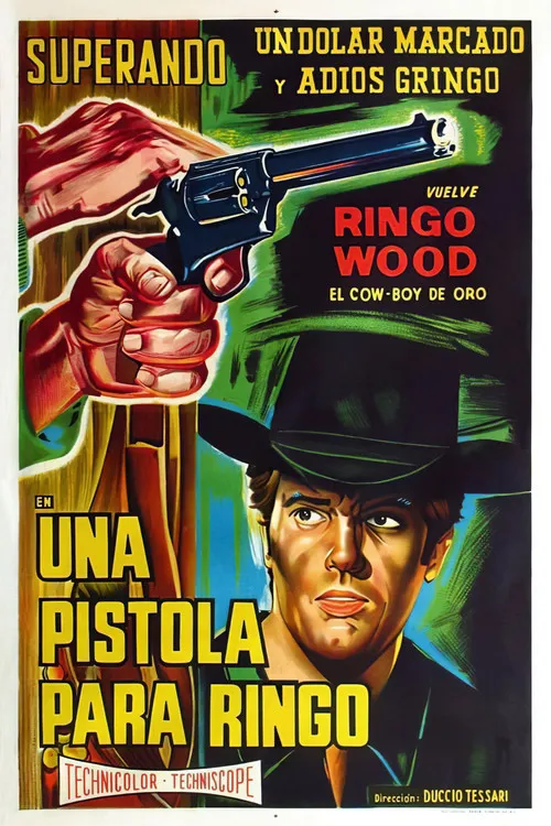 Jose Halufi interpreta a Sancho's gang member en Una pistola para Ringo