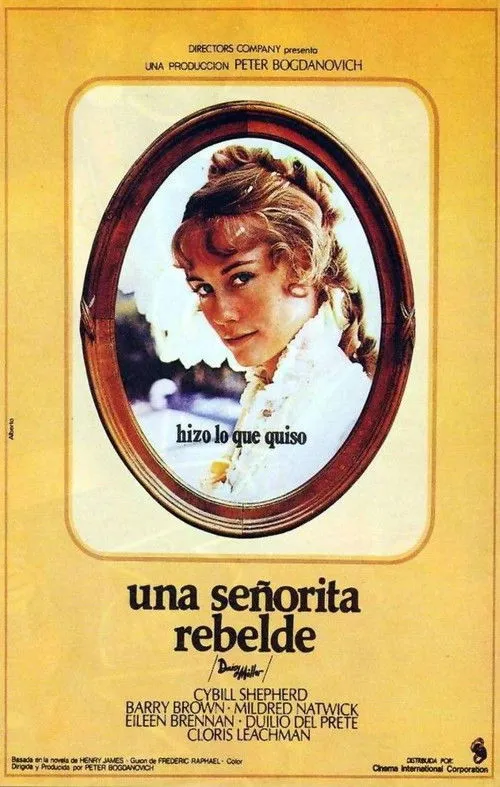 Cybill Shepherd interpreta a Daisy Miller en Una señorita rebelde