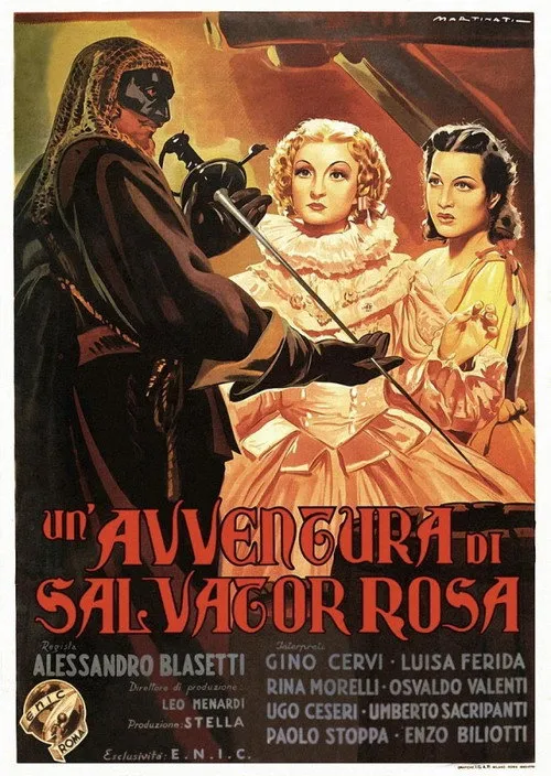 Luisa Ferida interpreta a Lucrezia en Un'avventura di Salvator Rosa