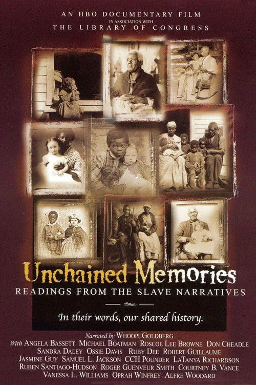 Póster de Unchained Memories: Readings from the Slave Narratives